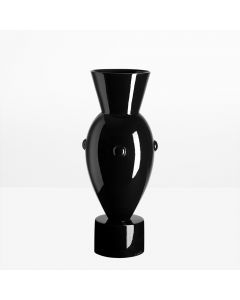 - VASE CHAMPS DE MARS NOIR BRILLANT - 
