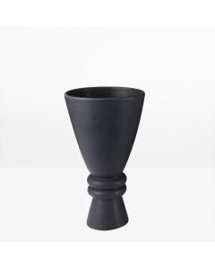 - VASE FLEUR NOIR - 